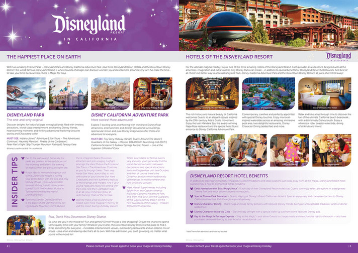 2du - Disney Parks Brochure - Page 2-3 - Created with Publitas.com