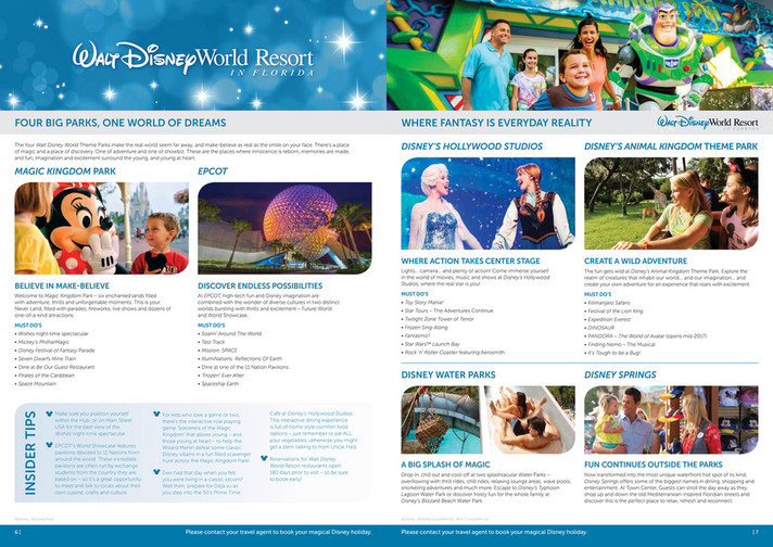 Disney Brochure.pdf 2du - Disney Parks Brochure - Page 2-3 - Created with Publitas.com