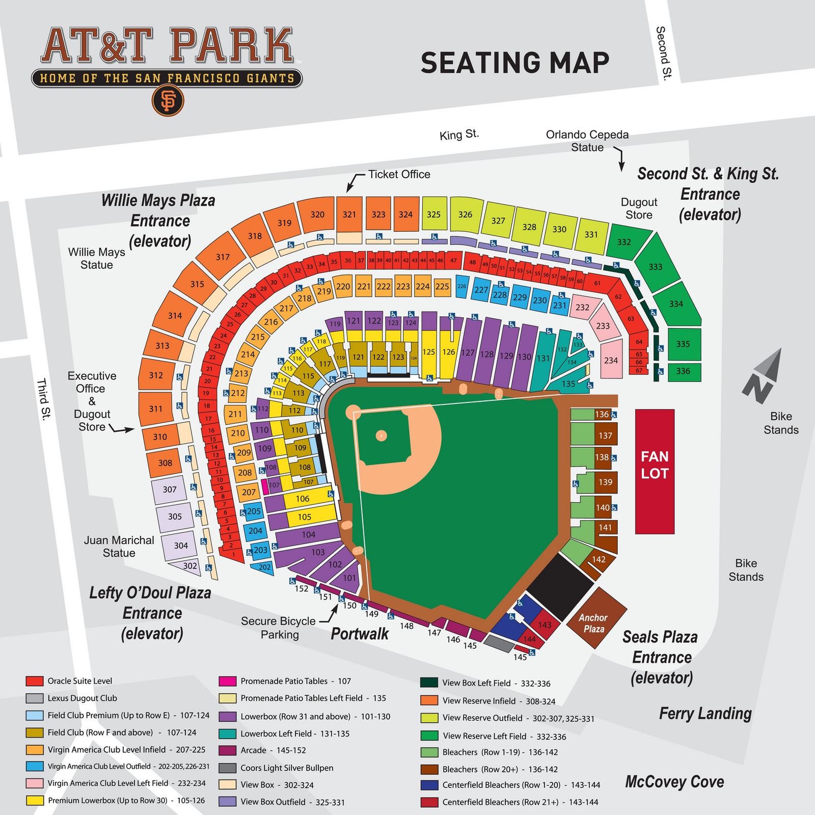 2du - ATT Stadium Seating Map - Page 1 - Created with Publitas.com