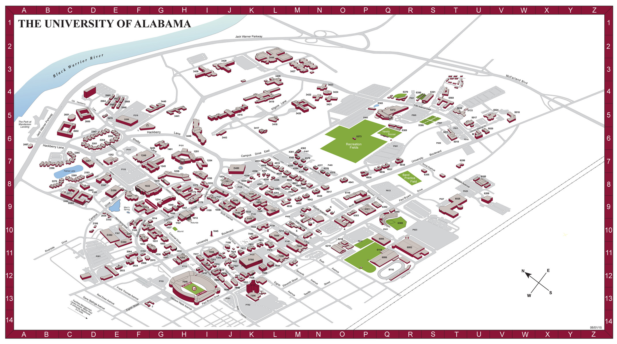 2du - University of Alabama map - Page 1 - Created with Publitas.com