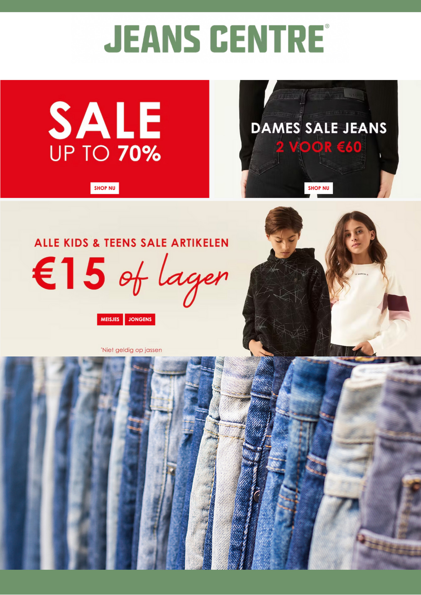 jafolders BV - Jeans Centre - 2023 SALE tot -70%pdf - Page 1