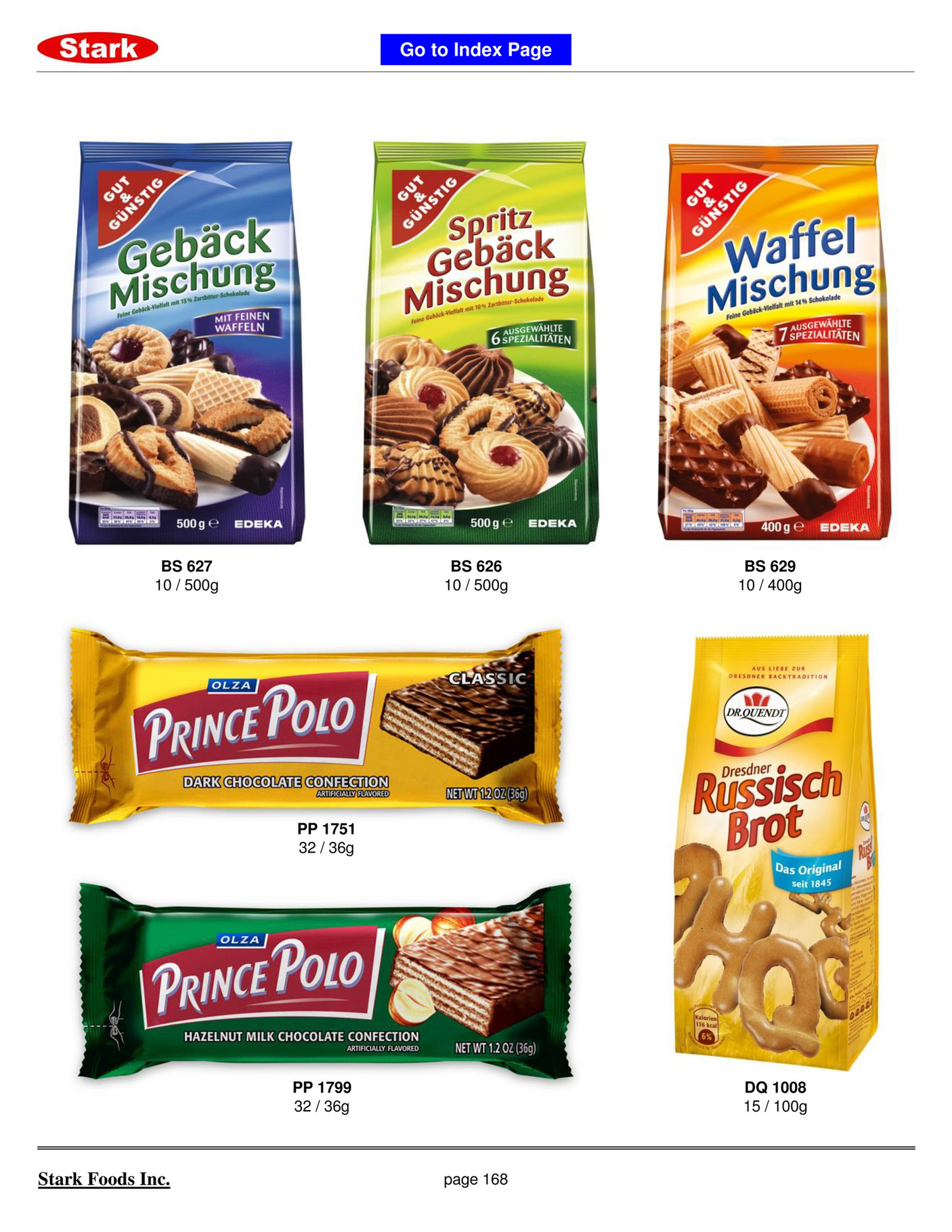 Stark Foods Catalog Catalog Library