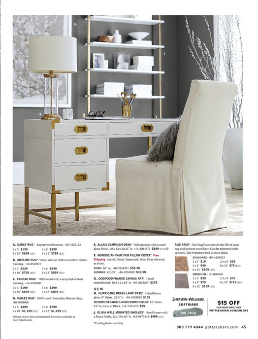 Pottery Barn Bed And Bath Fall 2016 Farrah Rug 5x8 Ivory G J H F E A Darcy Rug Rayon Wool Cotton