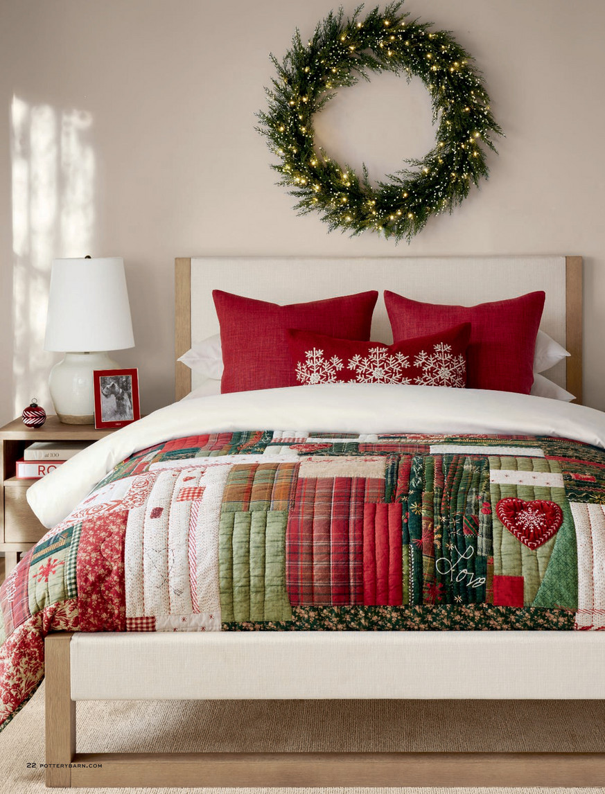 Pottery Barn - Holiday 2024 - Portola Bed, Seadrift, Queen