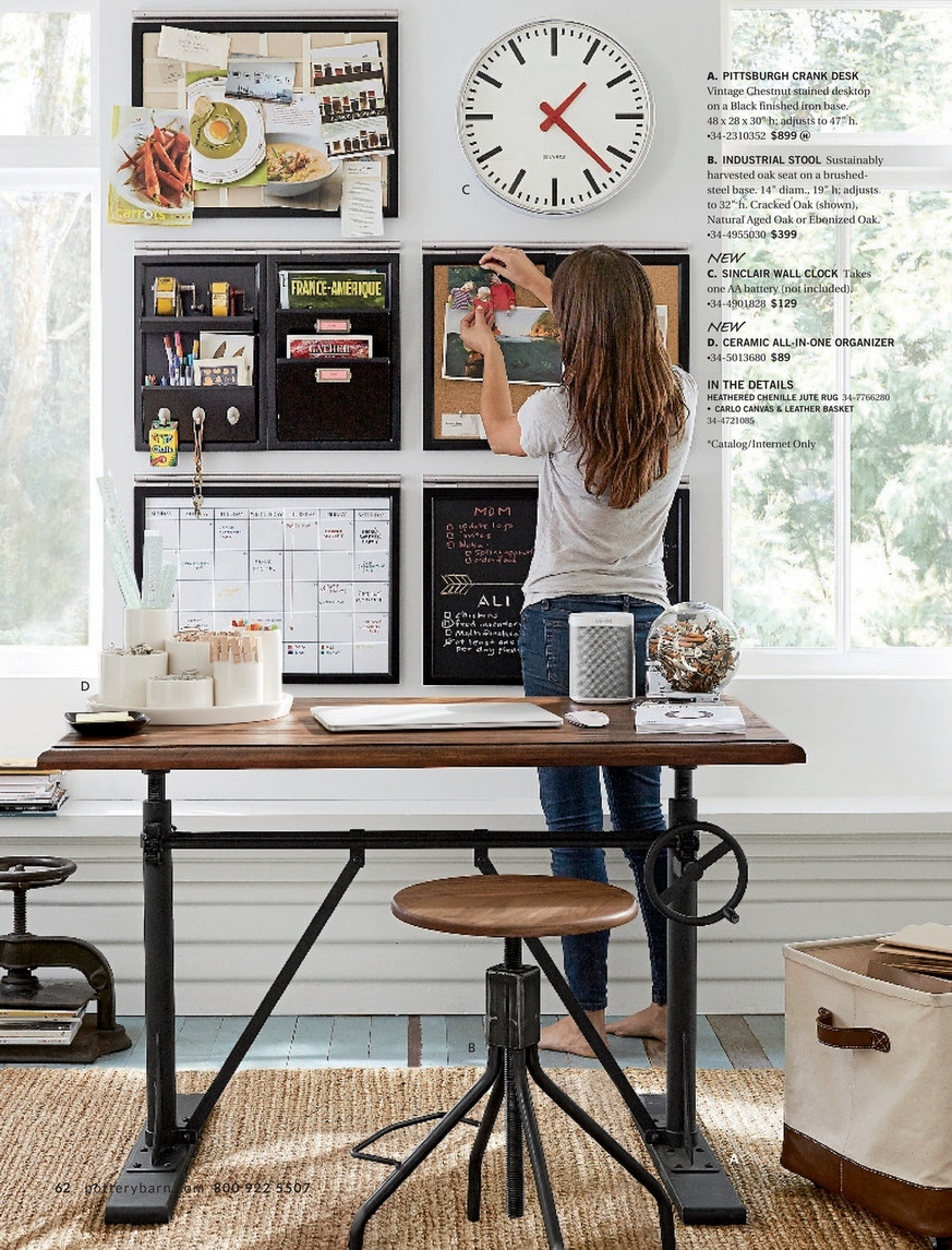 Pottery barn deals adjustable desk