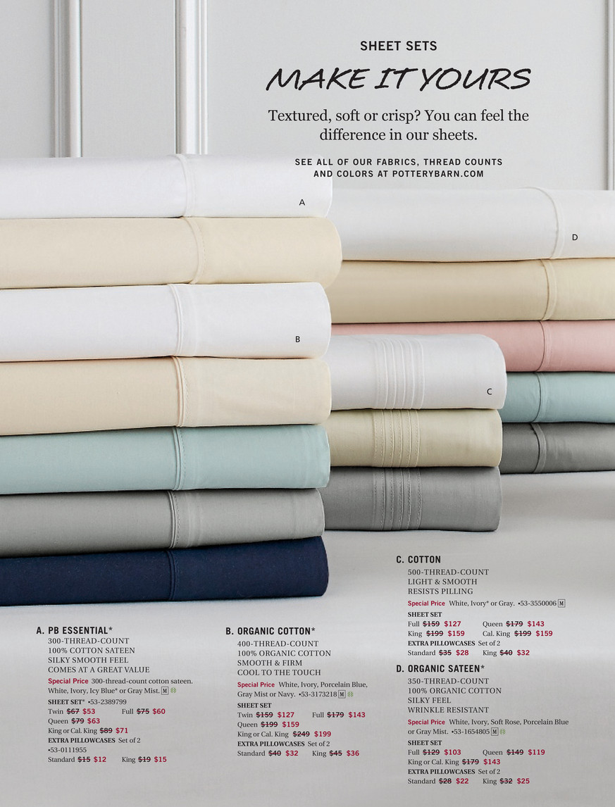 Pottery Barn Bed Bath Spring 2017 D1 Herringbone Mohair