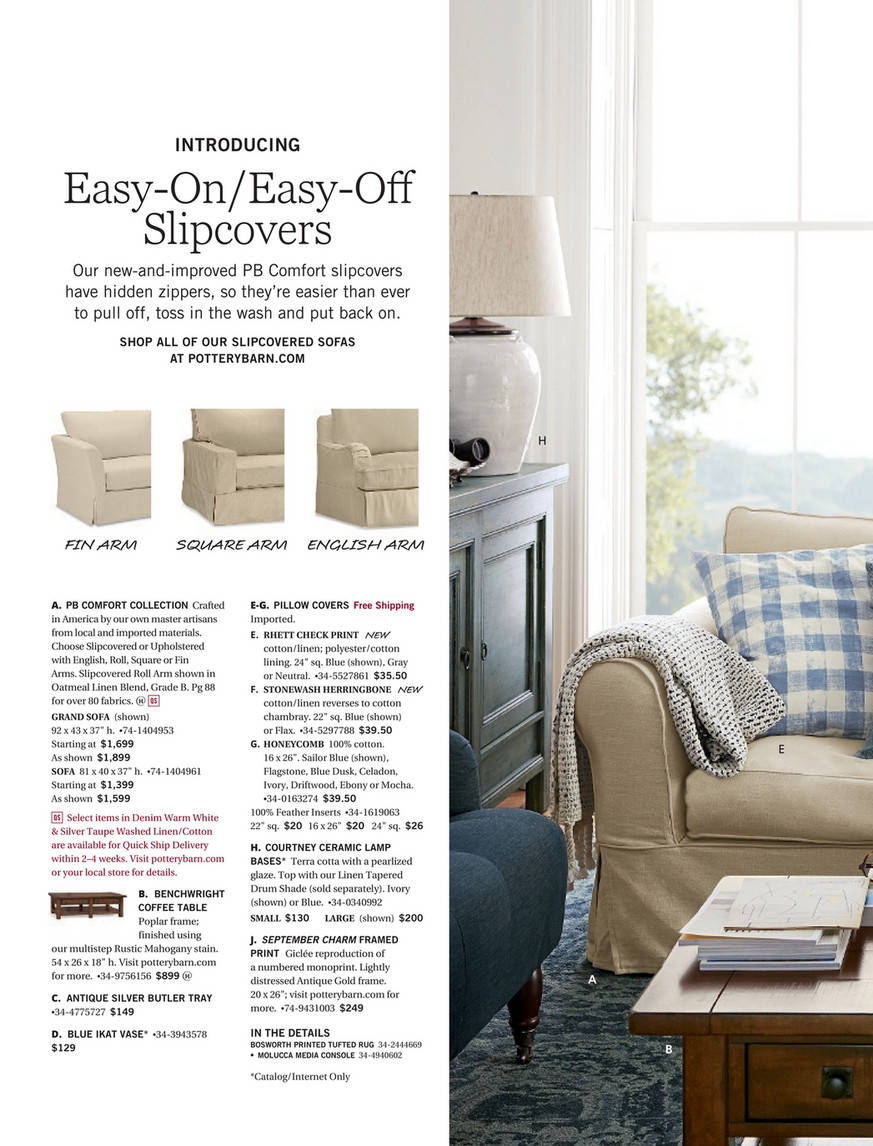 Pottery Barn's Spring Lookbook Is All About New Neutrals and Comfort