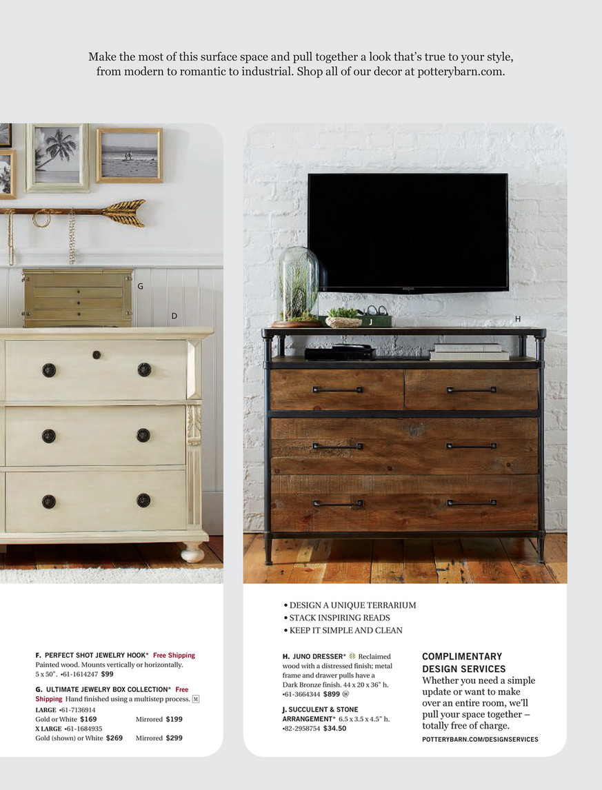 Pottery barn deals juno dresser