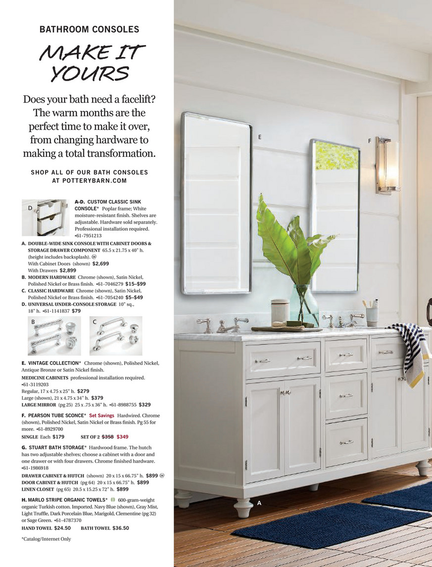 Pottery Barn Summer Bed Bath D4 Page 30 31