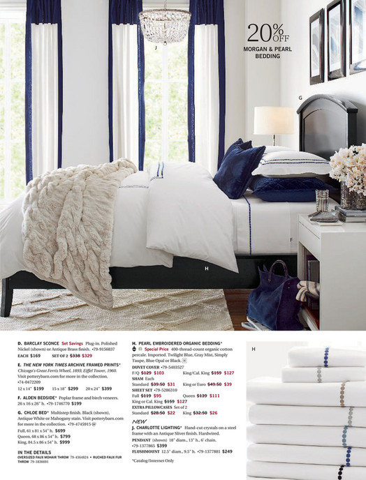 Pottery Barn Fall Bed Bath D1 Page 68 69
