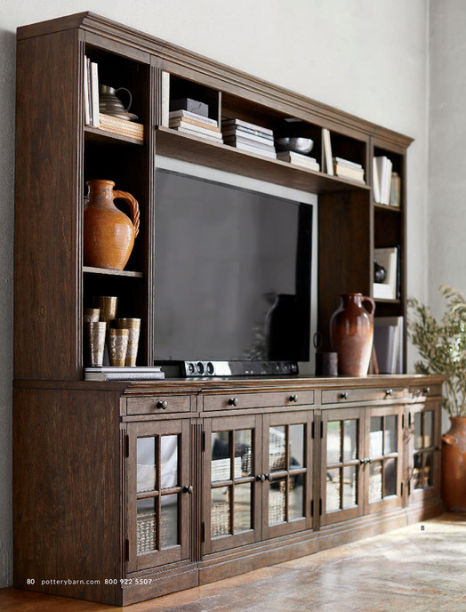 Pottery Barn Fall 2018 D2 Livingston Small Tv Stand With Glass B 80 P O Tte R Yb A N C M 8 0 9 2 5 Livingston