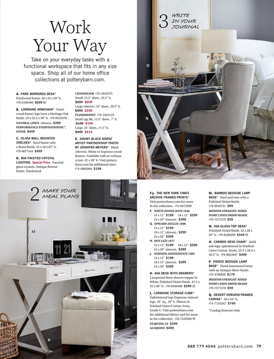 Pottery Barn Fall Bed Bath D2 Page 76 77