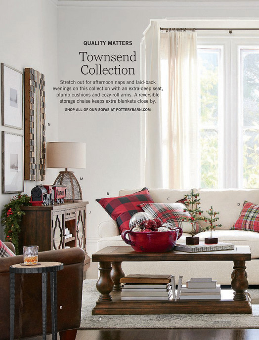 Pottery Barn Holiday 2018 D1 Cfl Chelsea Floor Lamp Base Bronze Quality Matters Townsend Collection Stretch Out For Afternoon Naps And Laid Back Evenings On This