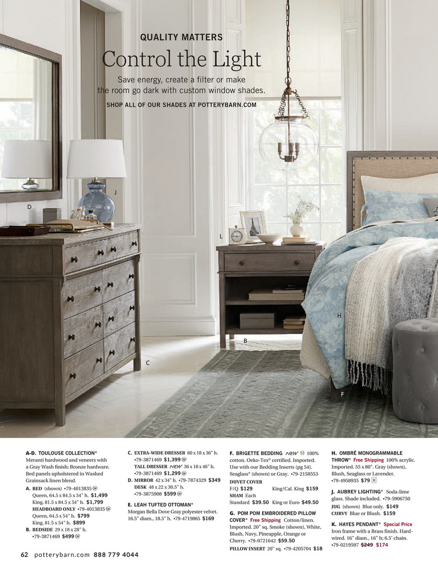 Pottery Barn Holiday Bed Bath D1 Page 62 63