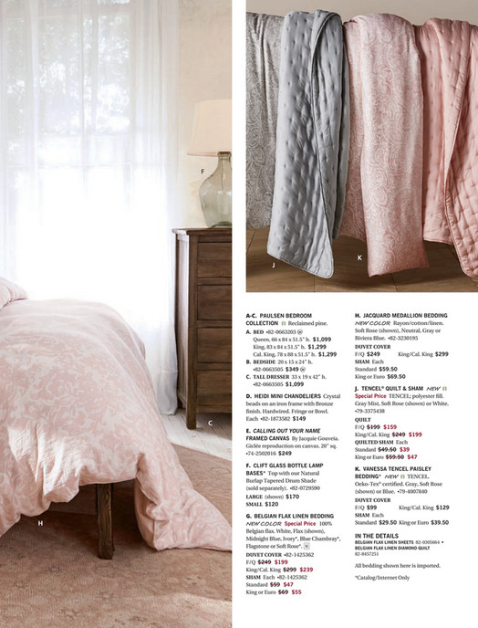 Pottery Barn Spring 2018 D1 Jacquard Linen Medallion Duvet Cover For A More Accessible Version Of This Content We Recommended Using The Pdf Option