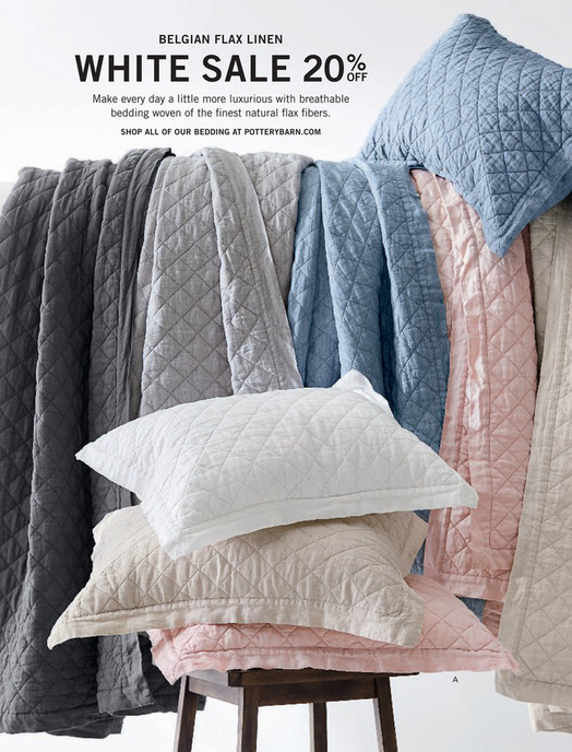 Pottery Barn Spring 2018 D1 Jacquard Linen Medallion Duvet Cover Belgian Flax Linen White 20 Off Make Every Day A Little More Luxurious With