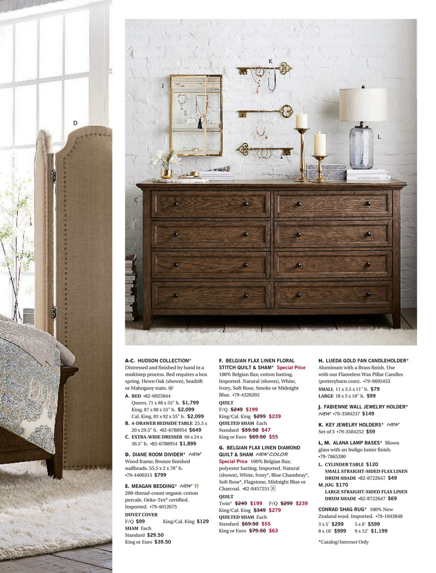 Pottery Barn Spring Bed Bath D1 Page 54 55