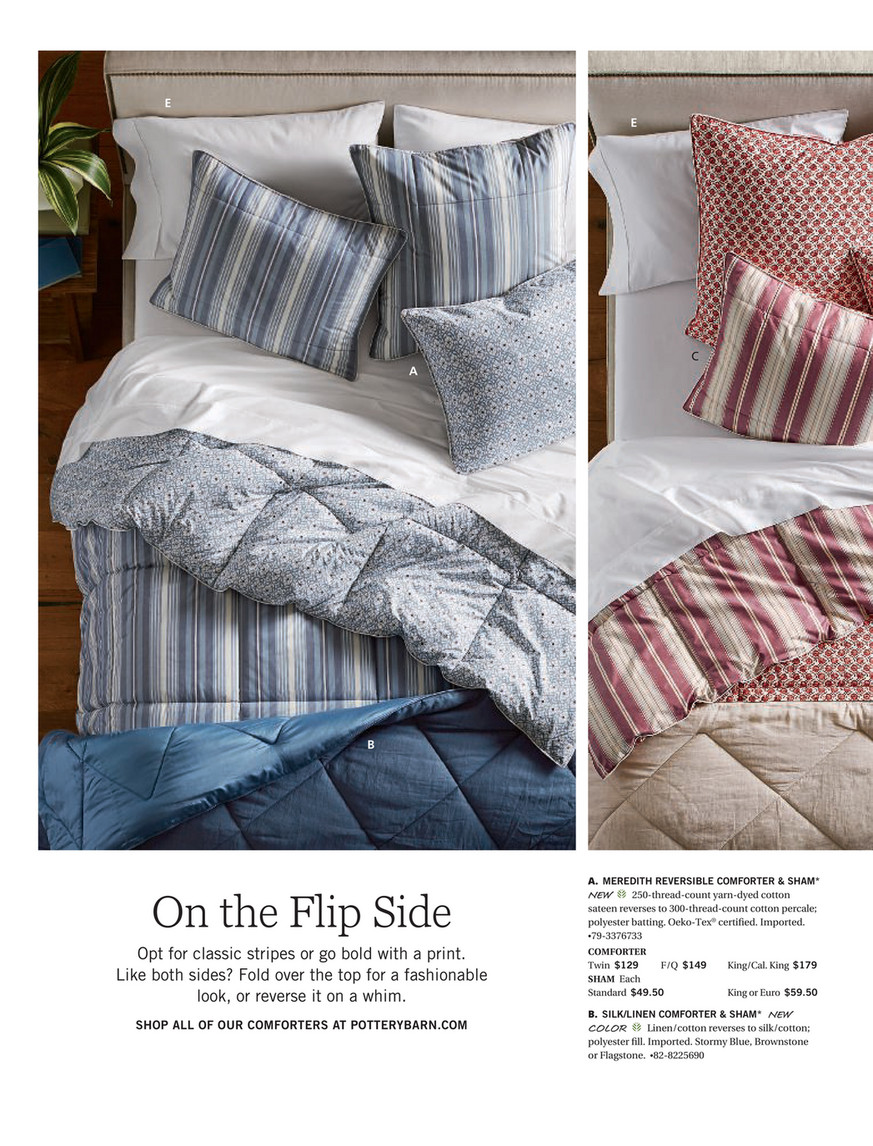 pottery barn meredith bedding
