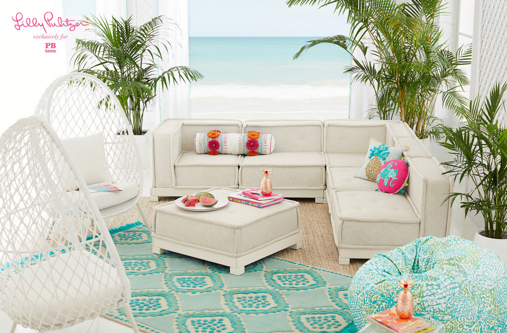 Pottery Barn - Lilly Pulitzer Lookbook - Lilly Pulitzer Bean Bag