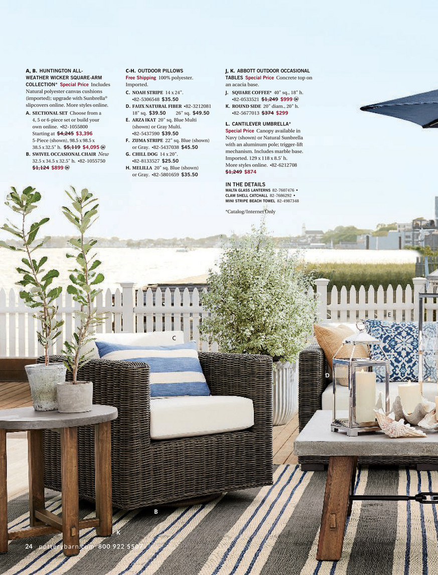 Pottery Barn - Summer 2018 D2 - Park Hill Indoor/Outdoor Lantern