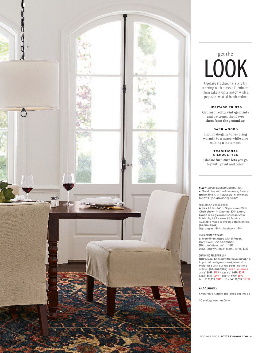 Pottery Barn Fall 2018 D2 Pearce Roll Arm Upholstered 3 Piece