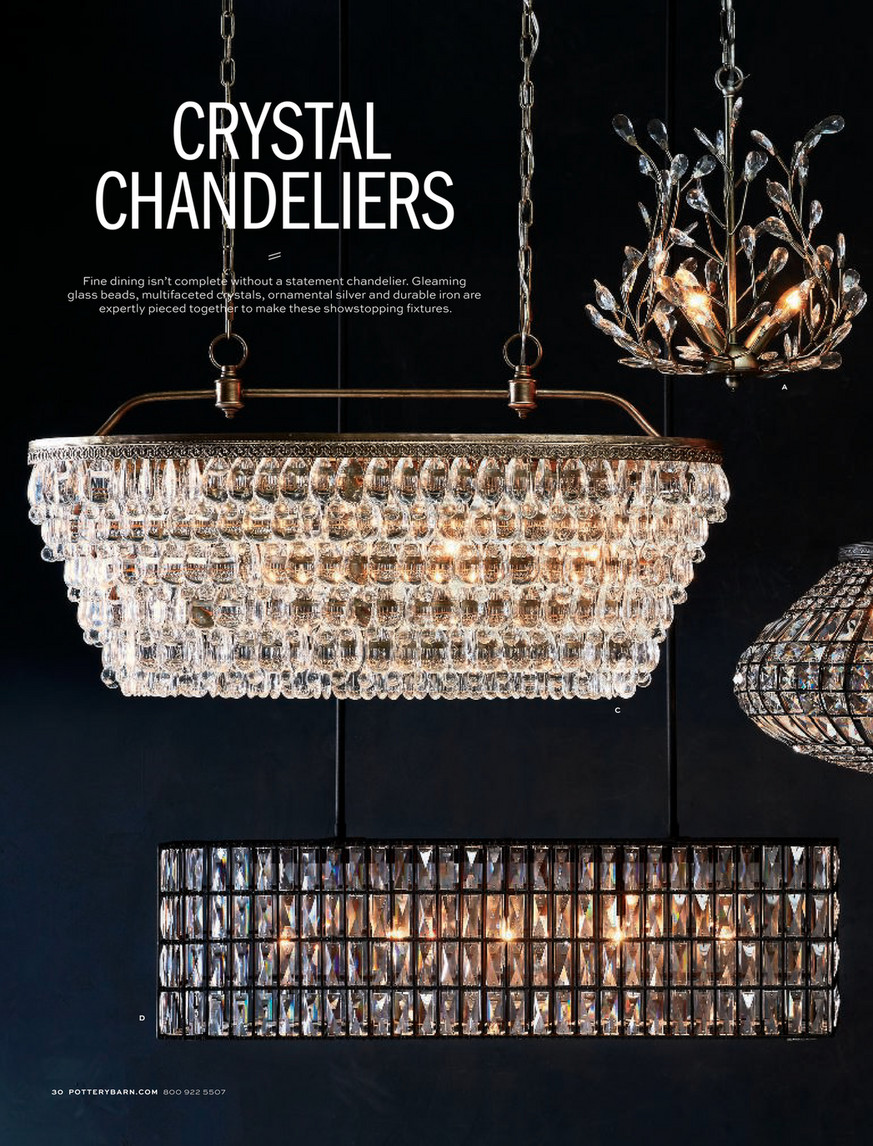 Bella chandelier on sale pottery barn