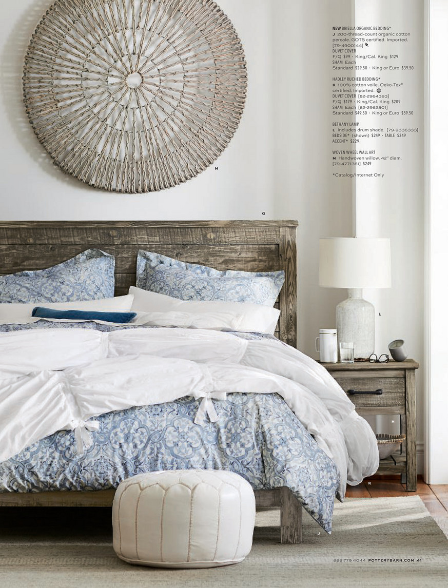 Pottery barn deals reclaimed wood bed