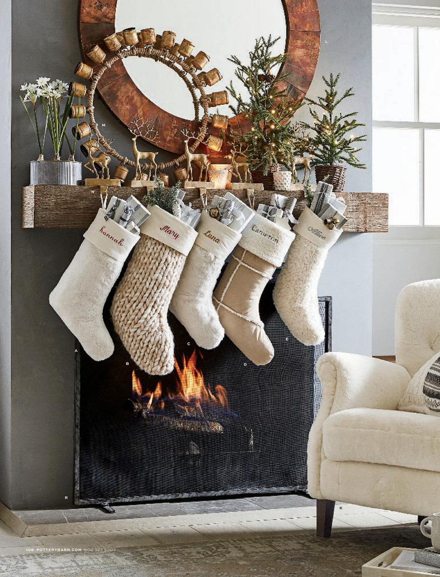 Faux Fur Stocking