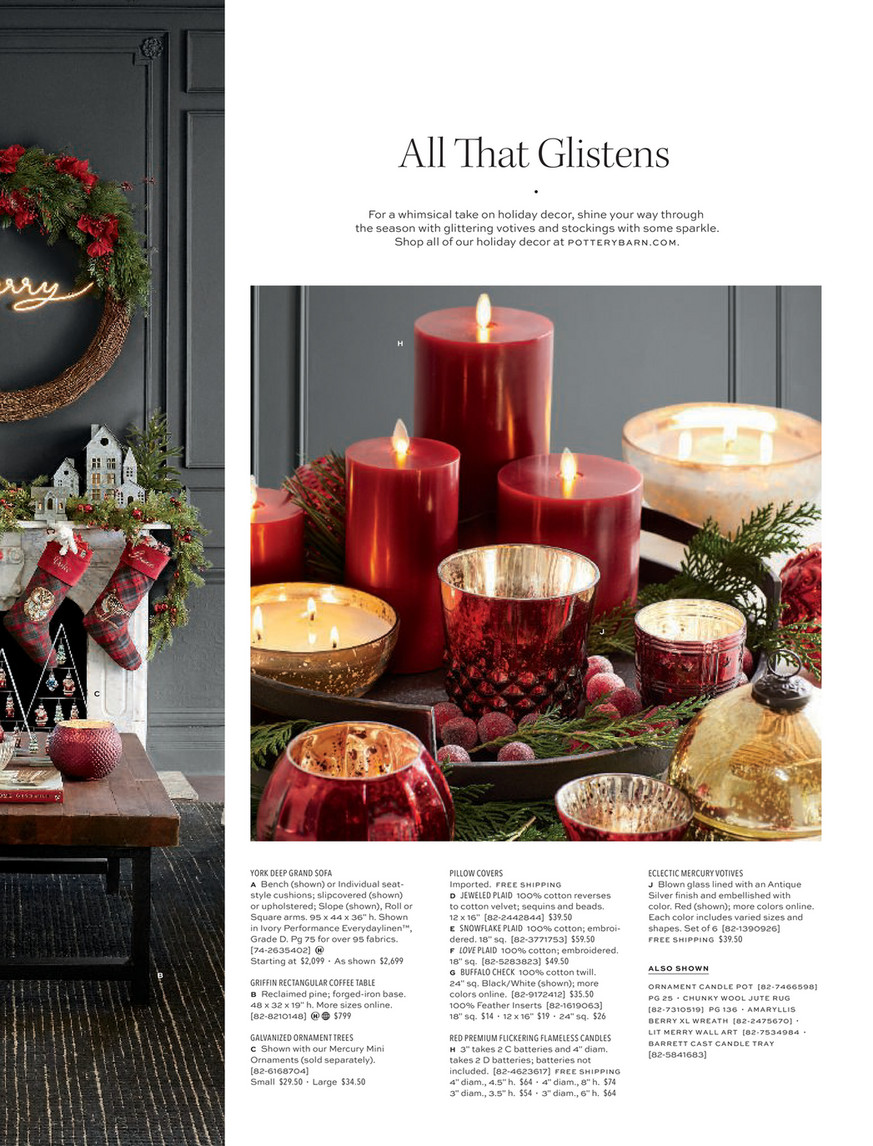 Pottery Barn - Holiday 2018 D3 Main - Premium Flickering Flameless