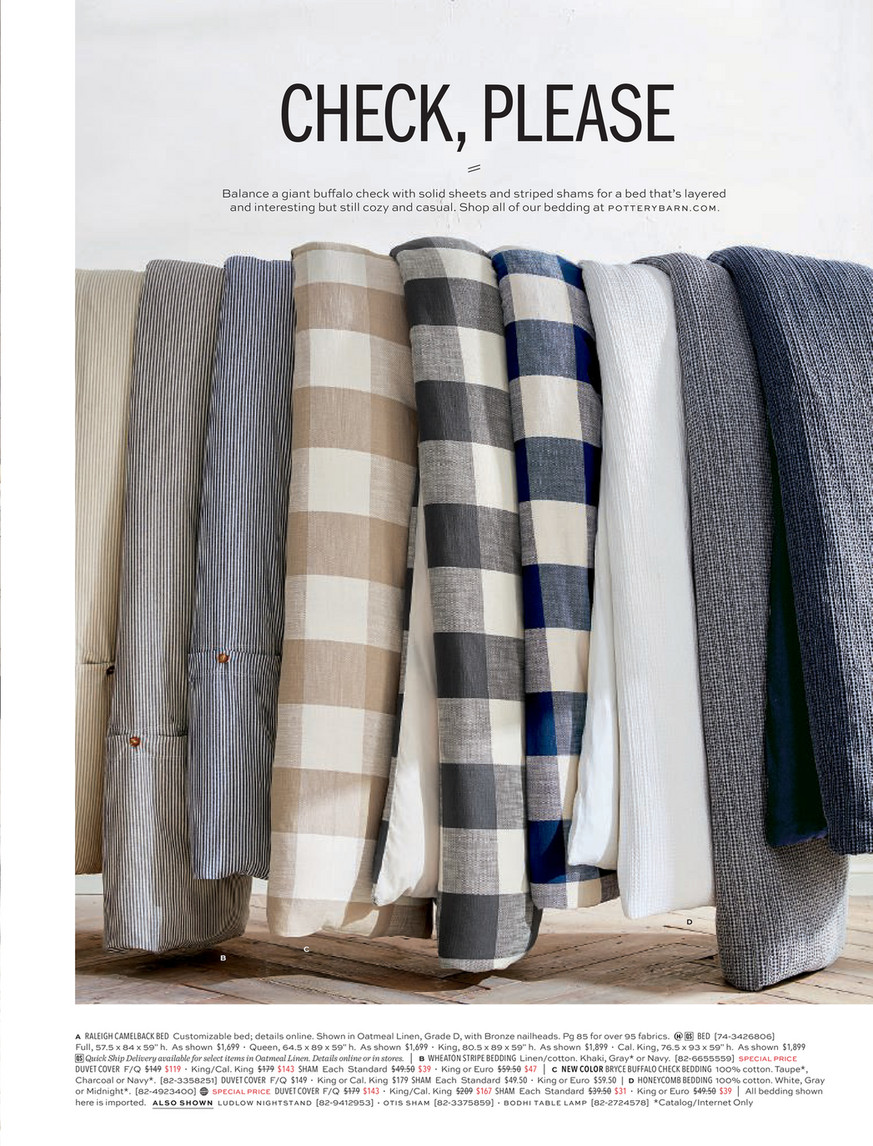 Gray Wheaton Stripe Cotton Patterned Duvet Cover & Sham