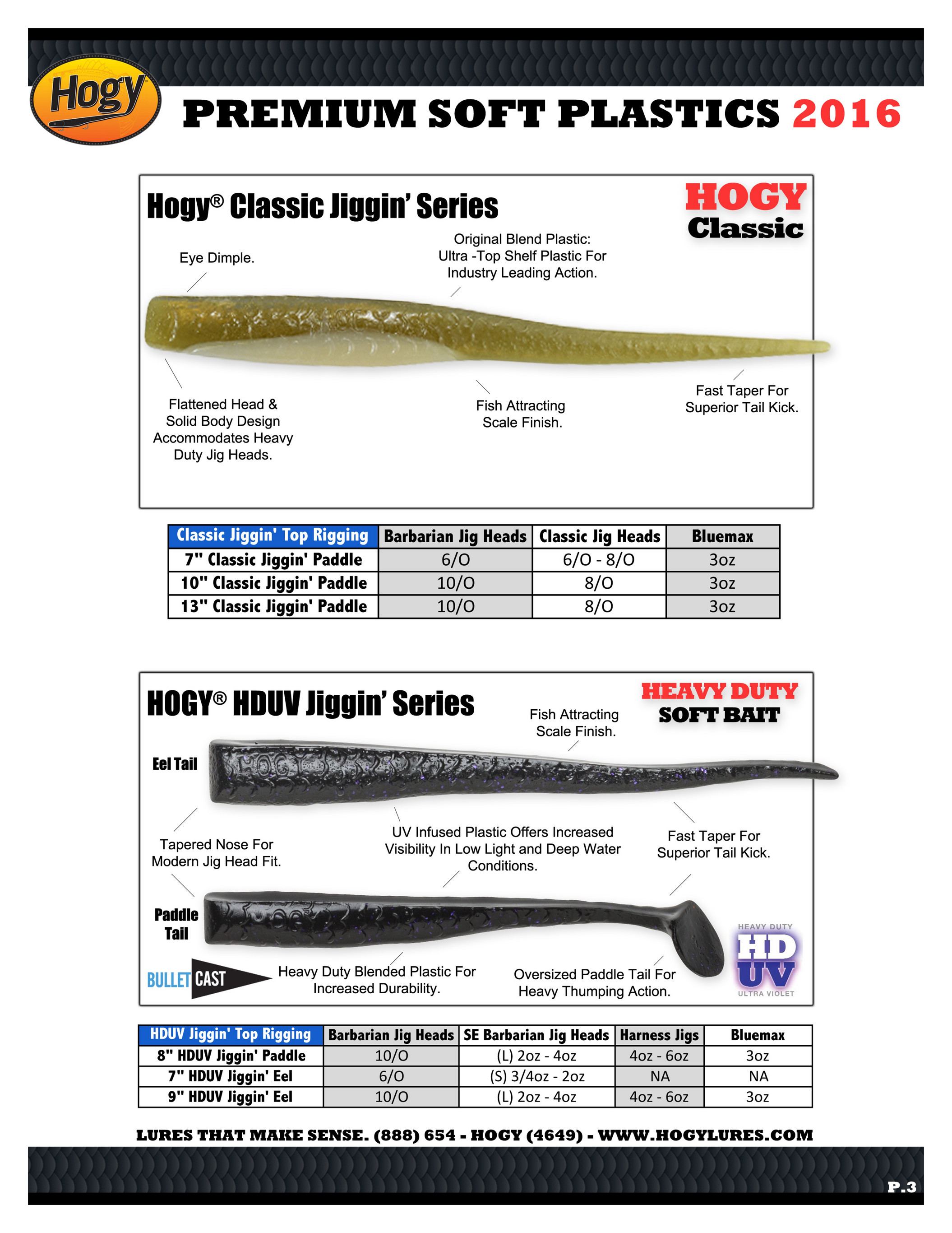 Classic Barbarian Jig Head 10/0 - Hogy