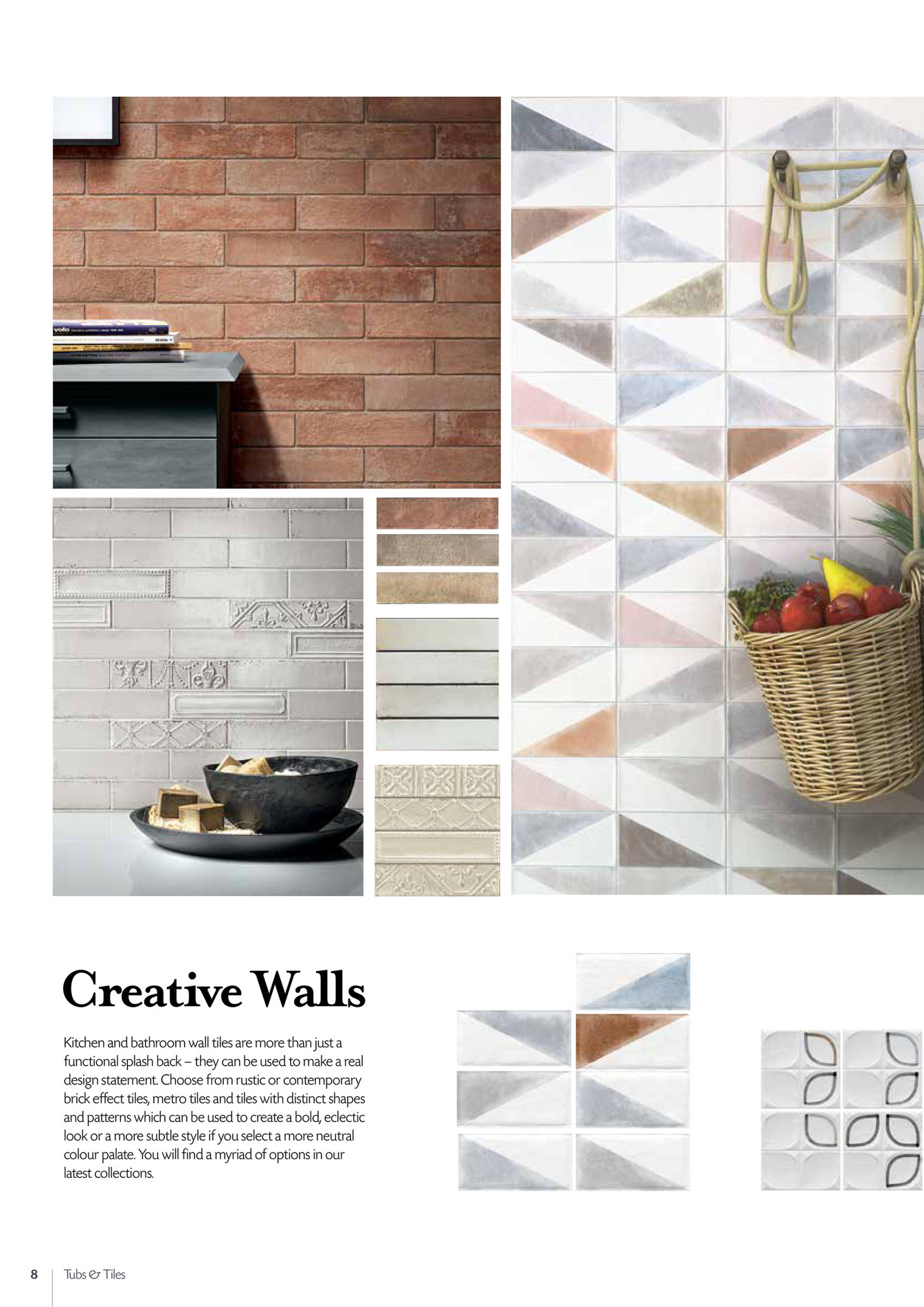 Heat Merchants Tubs Tiles Tile Brochure 2017 Page 8 9