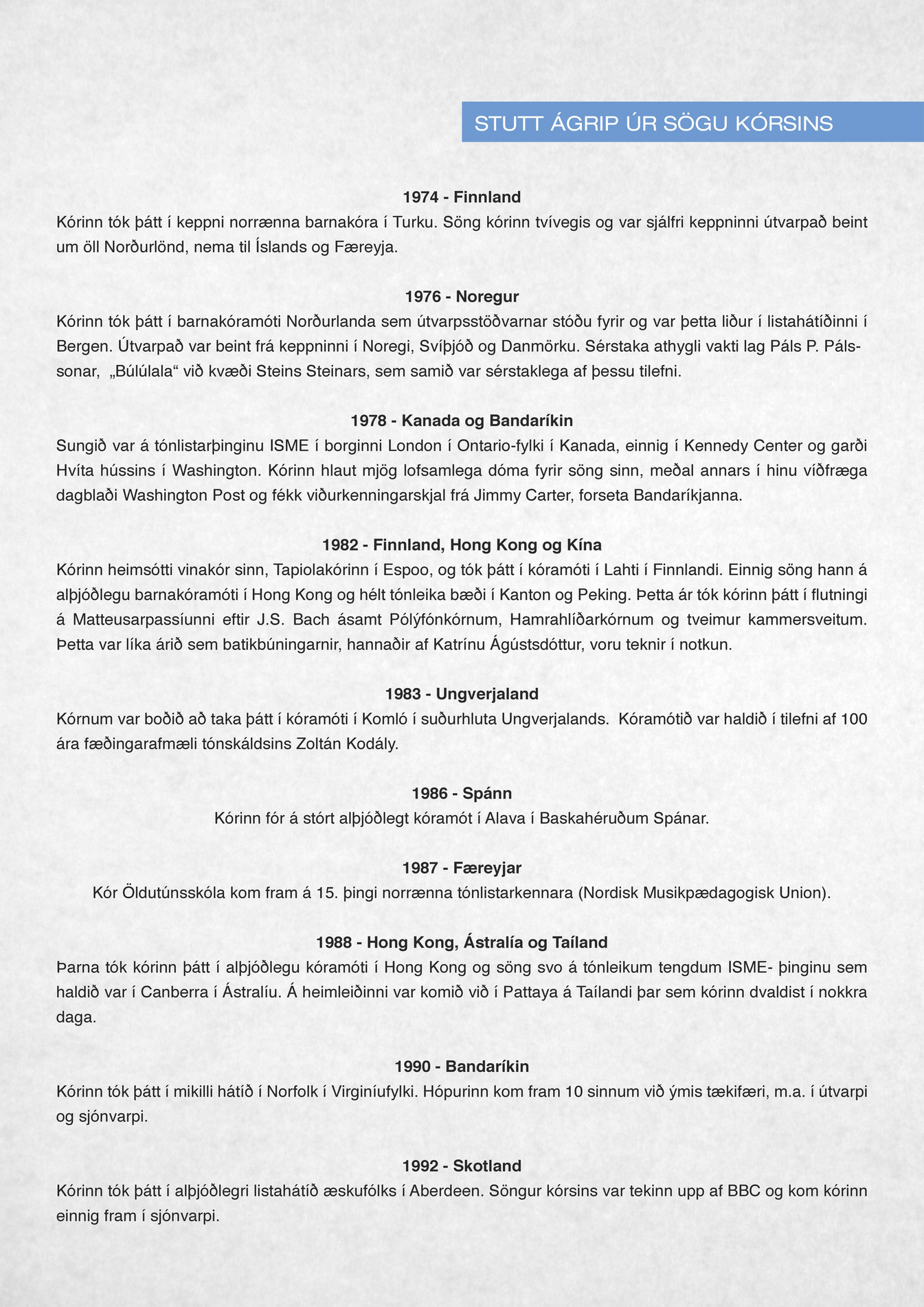 My Publications Kor Oldutunsskola 50ara Page 4 5 Created With Publitas Com