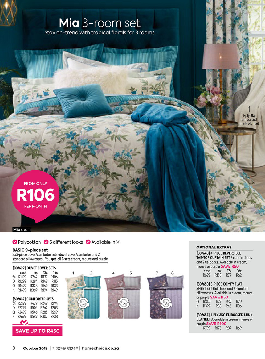 Homechoice Android App October Bedding Digital Catalogue Page 8 9