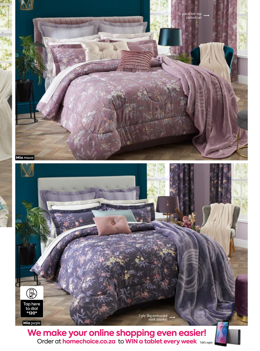 Homechoice Android App October Bedding Digital Catalogue Page 8 9