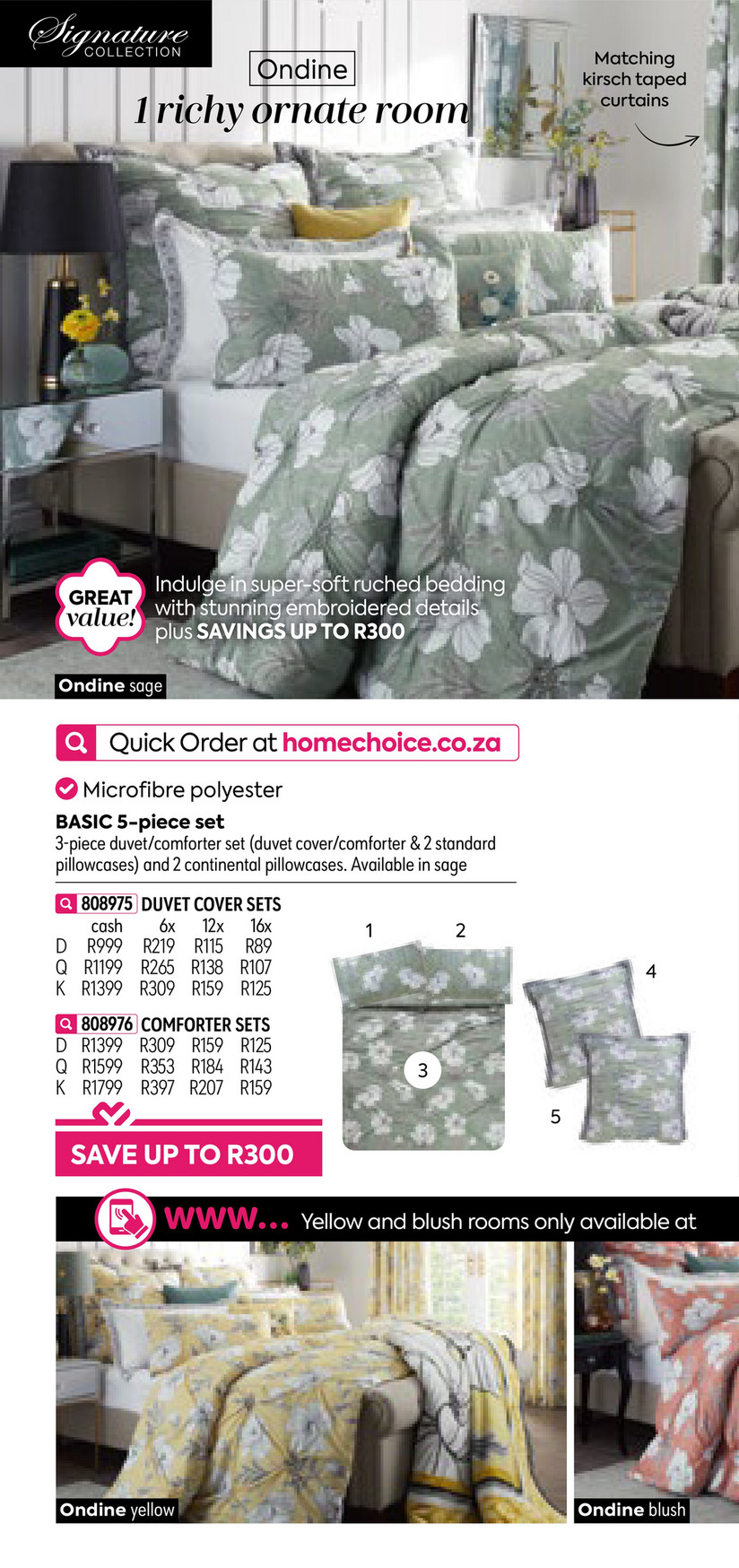 Homechoice Occ February Bedding Digital Catalogue Page 24 25