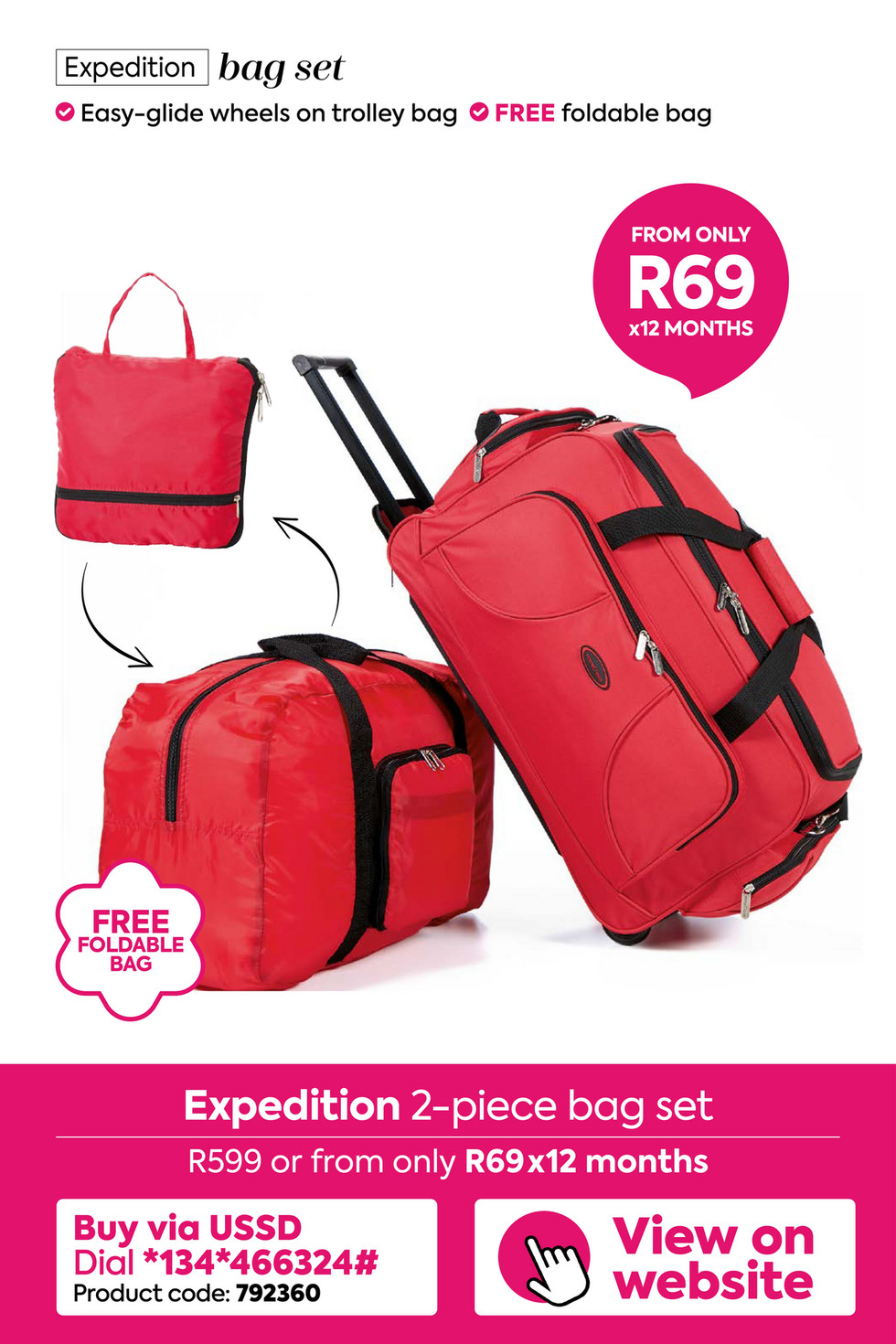 homechoice luggage catalogue