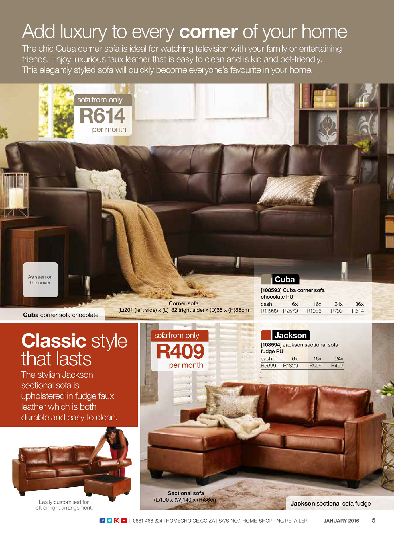 homechoice - Furniture catalogue (Jan 2016) - Page 4-5 - Created homechoice - Furniture catalogue (Jan 2016) - Page 4-5 - Created