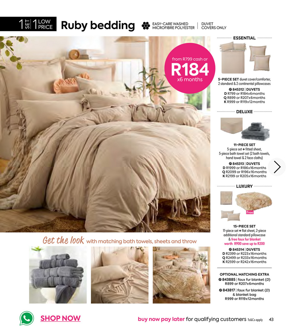 homechoice - November25 Digital Catalogue Prd - Page 44-45