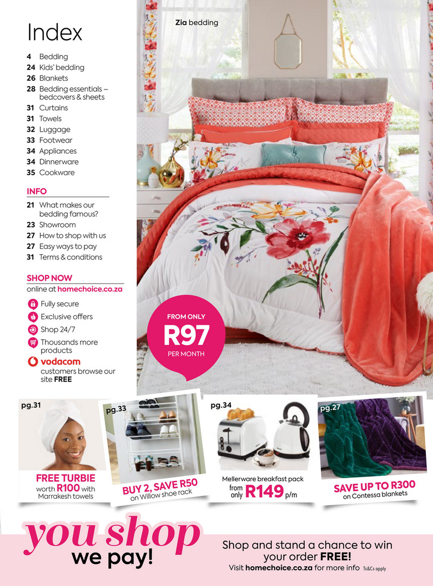 Homechoice August Bedding Digital Catalogue Page 2 3