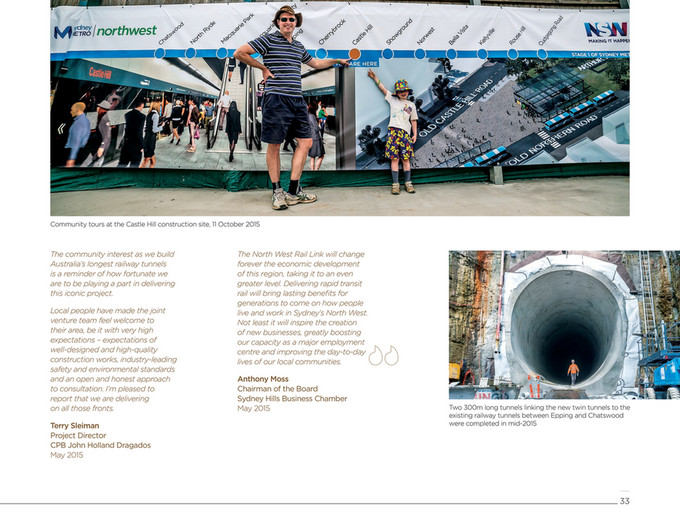 My publications Sydney Metro delivering Australia's longest railway