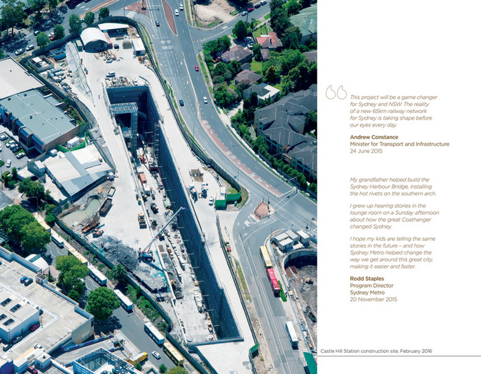 My publications Sydney Metro delivering Australia's longest railway