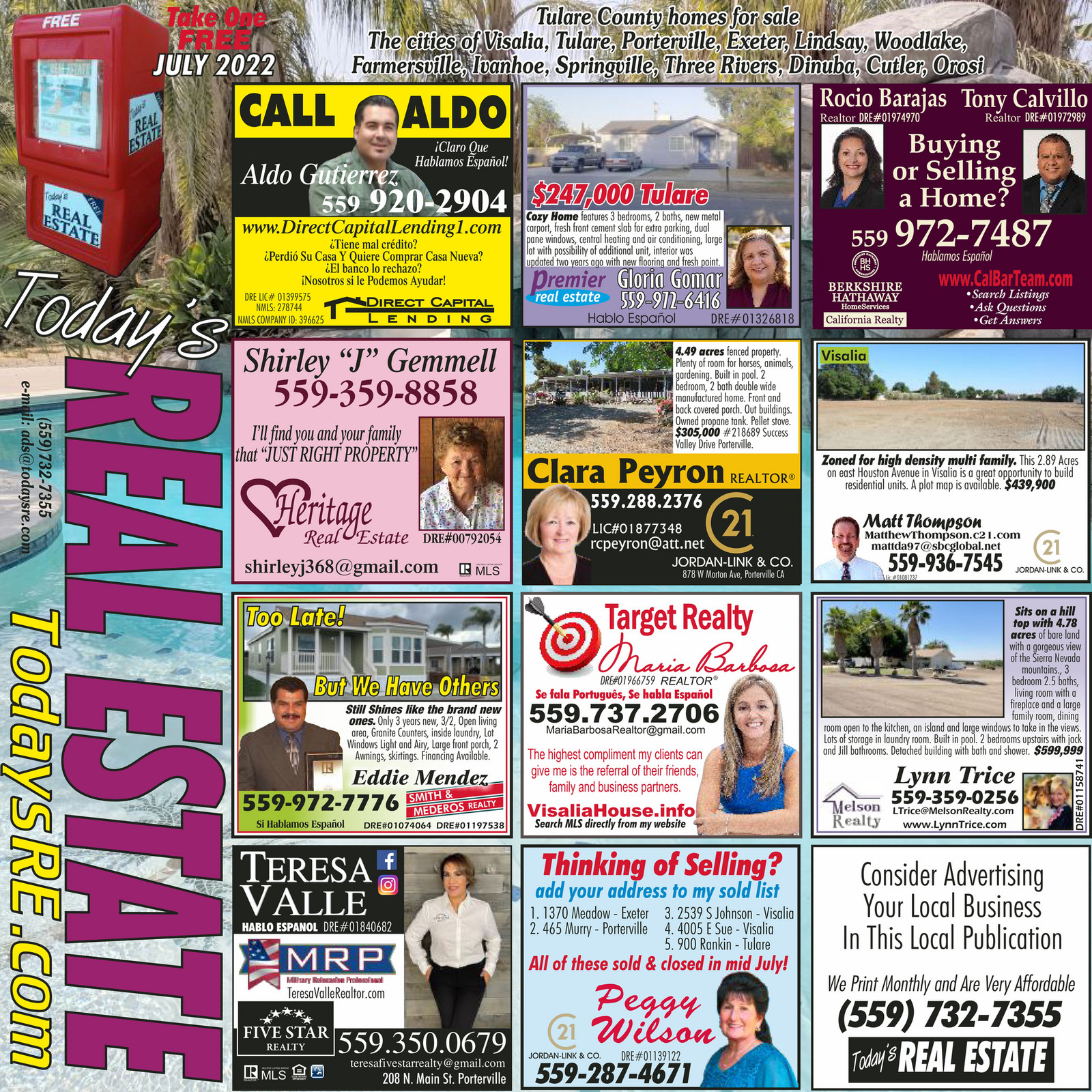 July 2022 Todays Real Estate Page 1 Created with
