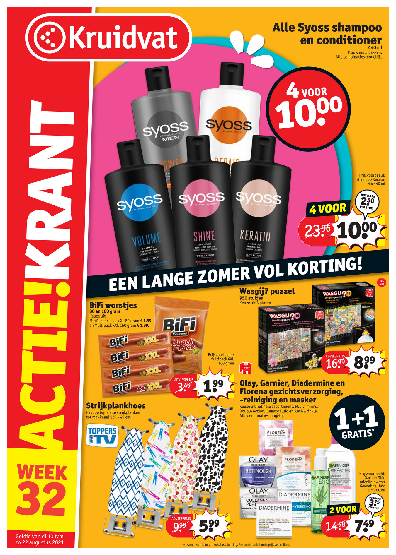 Kruidvat Nederland Kruidvat folder week 32 9 augustus t/m 22