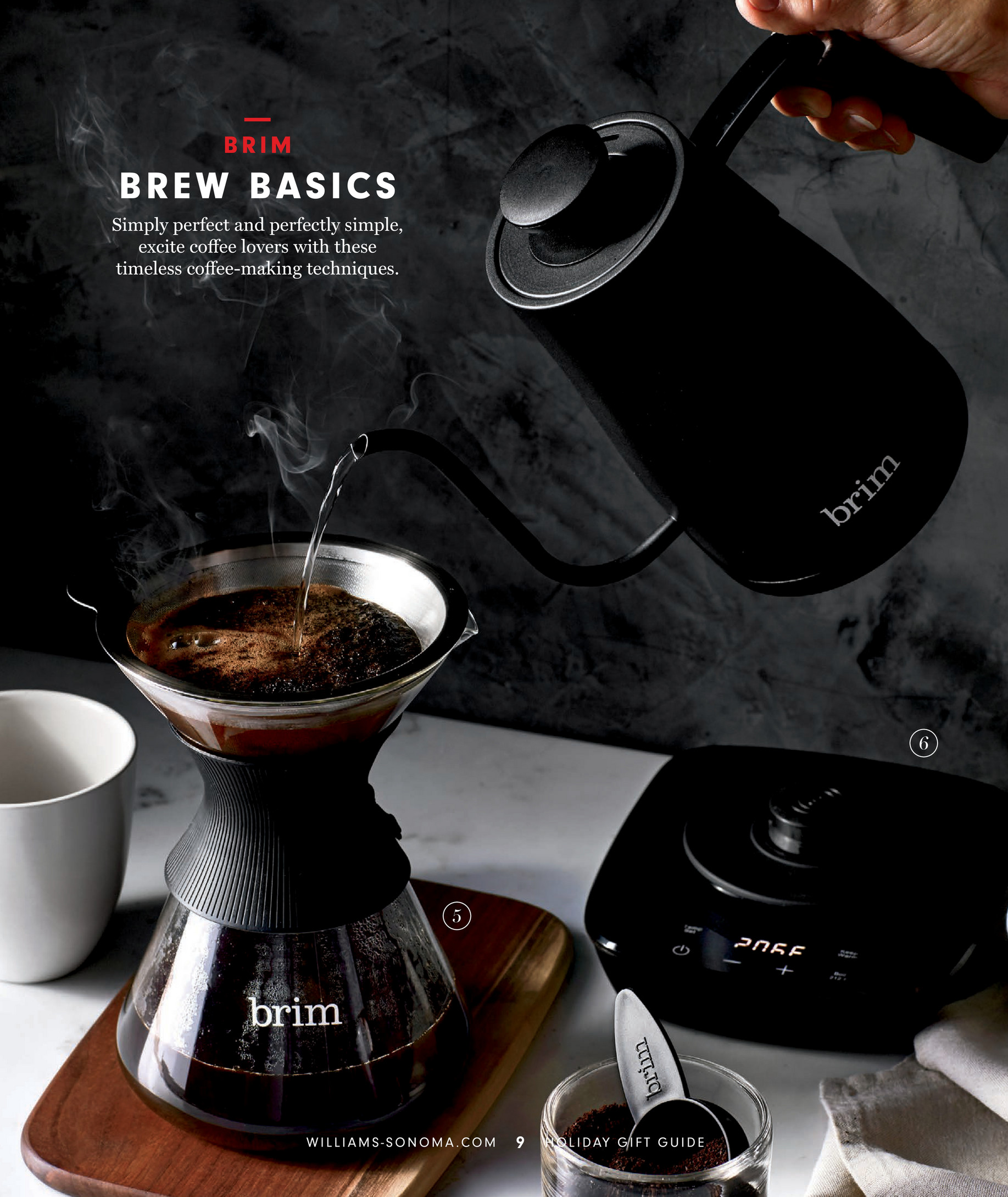 Williams-Sonoma - Holiday 2019 Gift Guide - Brim Pour-Over Coffee Maker Kit