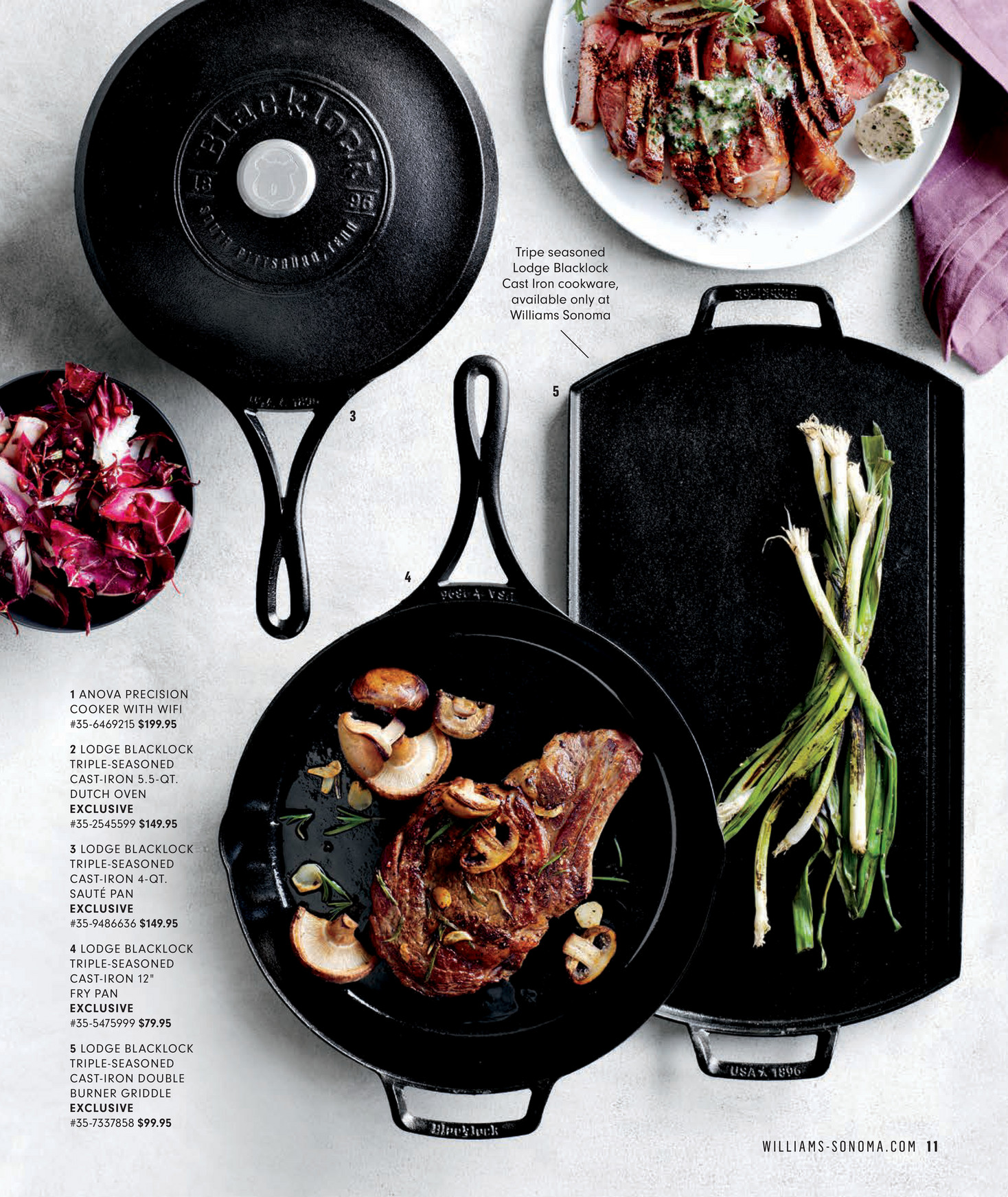 Williams-Sonoma - May 2020 - Calphalon Precision Nonstick 13-Piece