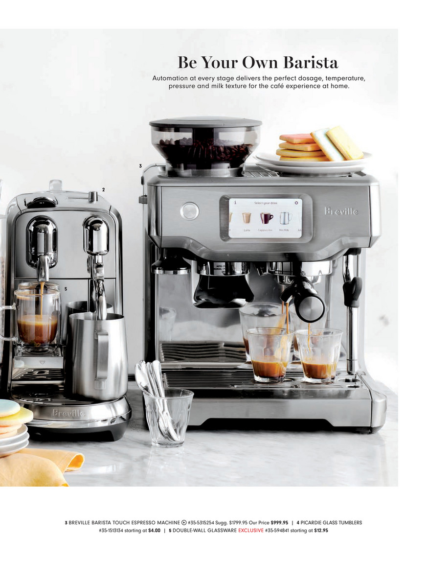 Williams sonoma hotsell breville espresso