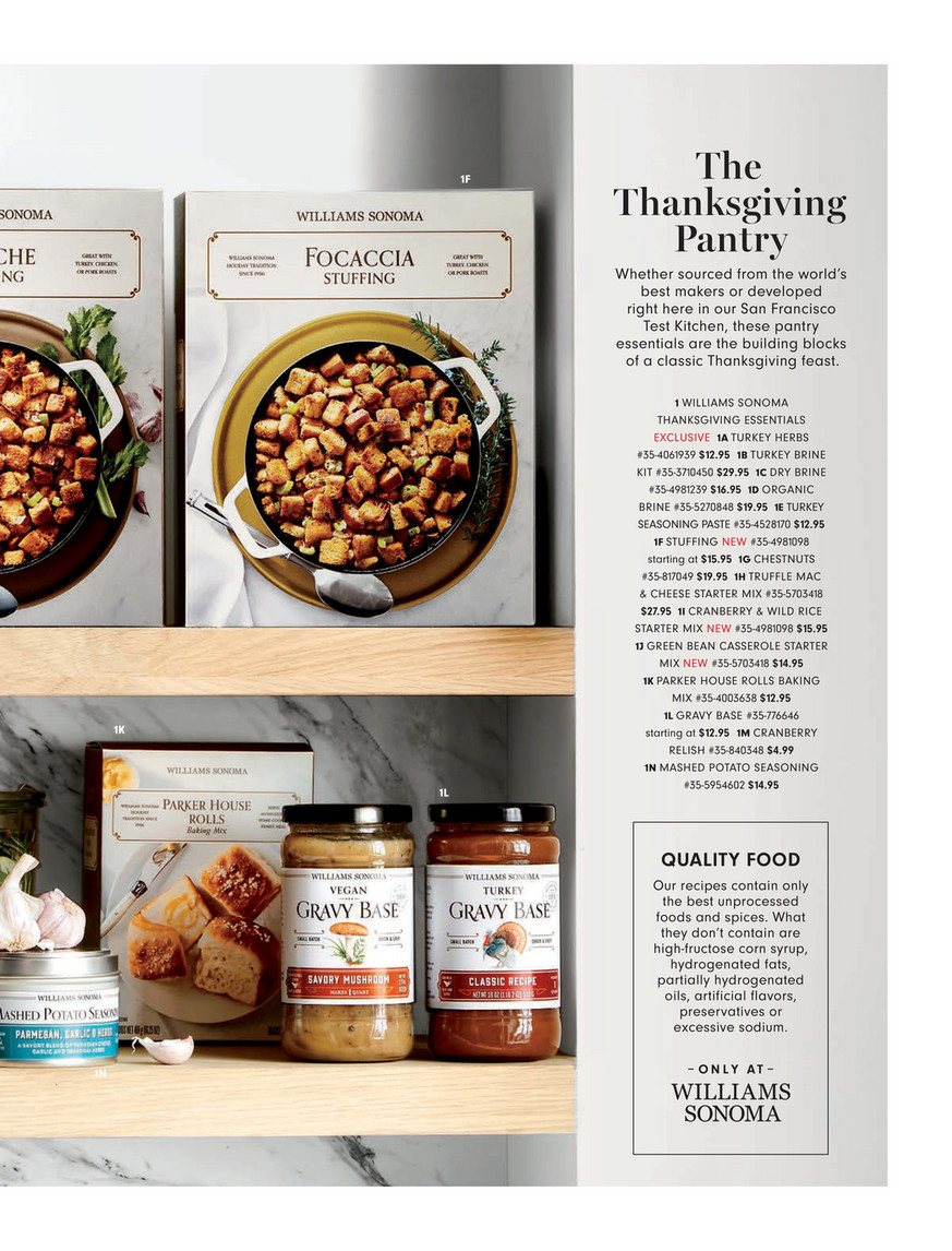 Williams Sonoma Autumn Fruit & Spice Turkey Brine with Brining