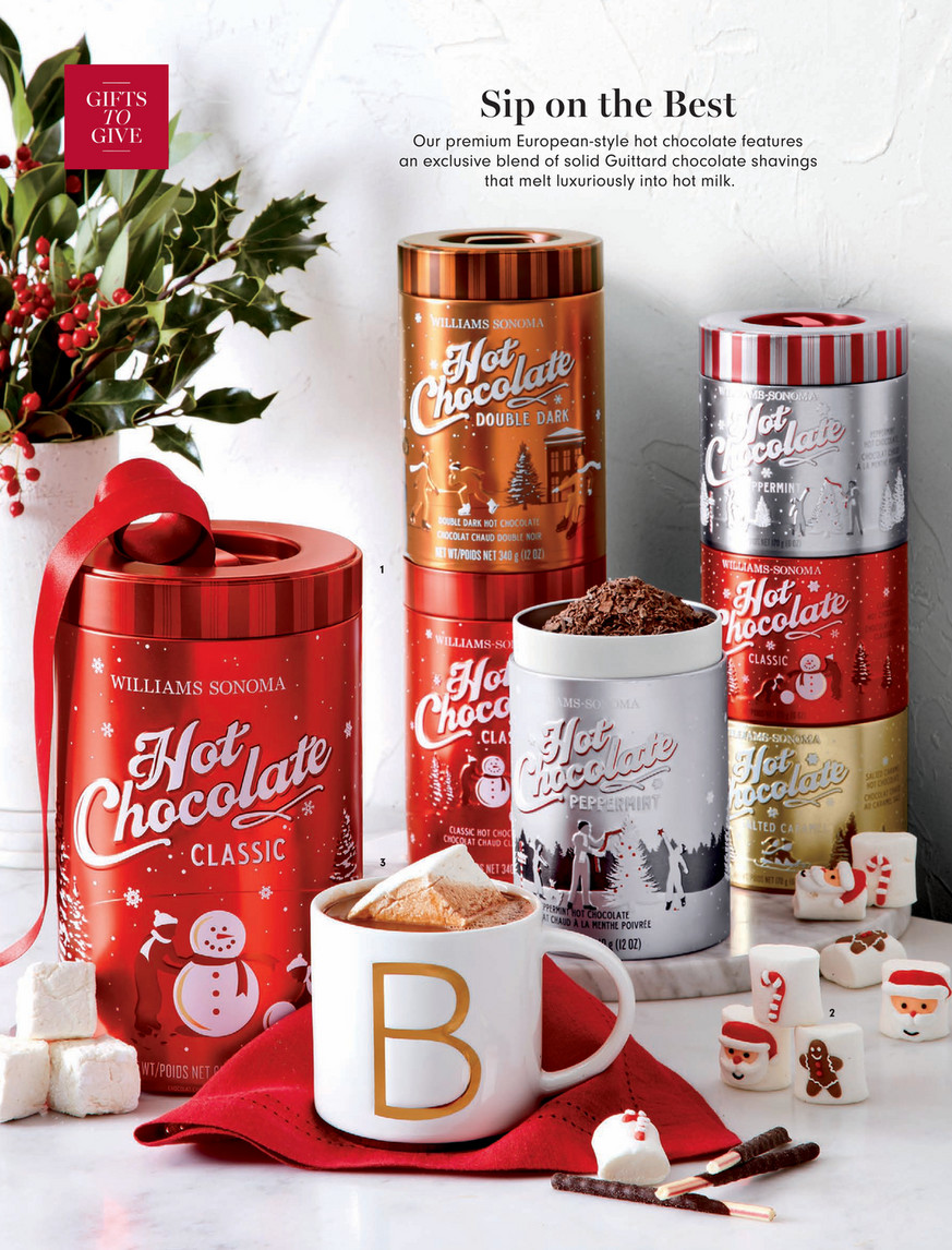 Williams Sonoma Salted Caramel Hot Chocolate