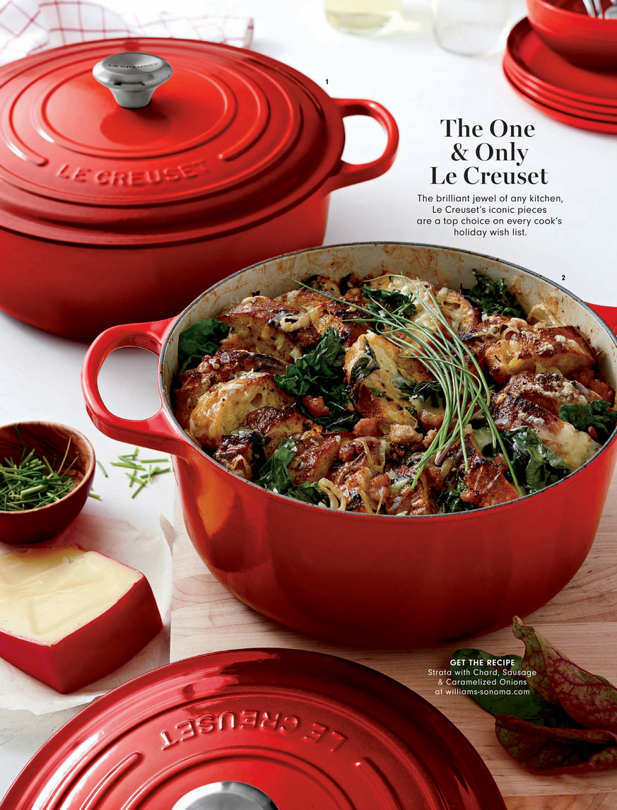 Williams Sonoma Le Creuset Cast 3.5qt Round Dutch Oven/New